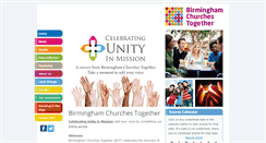 Desktop Screenshot of birminghamchurches.org.uk
